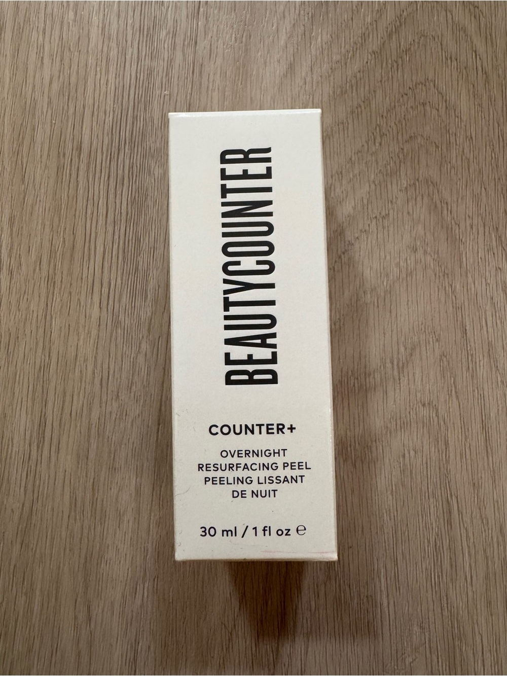 BNIB beautycounter Counter+ Overnight Resurfacing Peel - cream